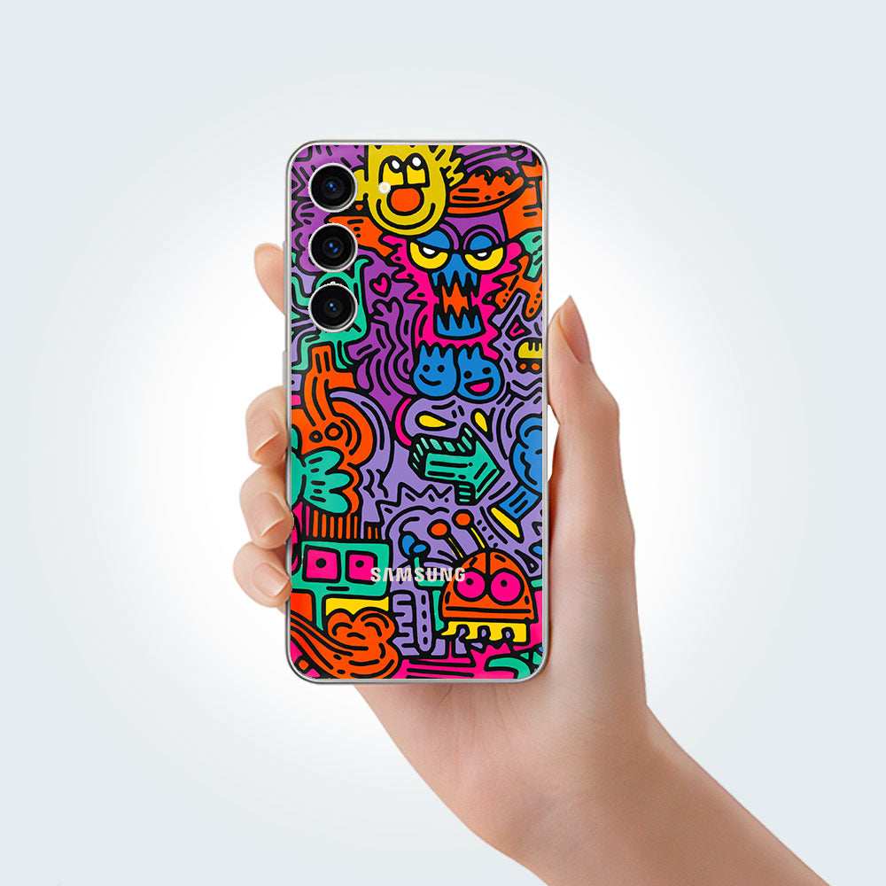 Monsters And Robots Phone Skins