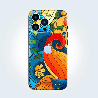 Abstract Flower Phone Skins