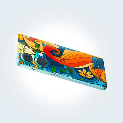 Abstract Flower Phone Skins