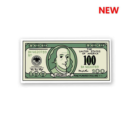 100 bucks Sticker - STICK IT UP