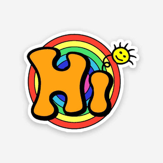 Hi sticker | STICK IT UP