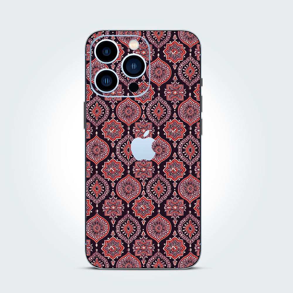 Ajrakh Block Print 3.0  Phone Skins