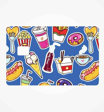 Fast food credit card skin | STICK IT UP