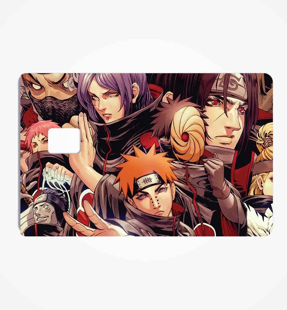 Akatsuki Clan Credit Card Skin | STICK IT UP