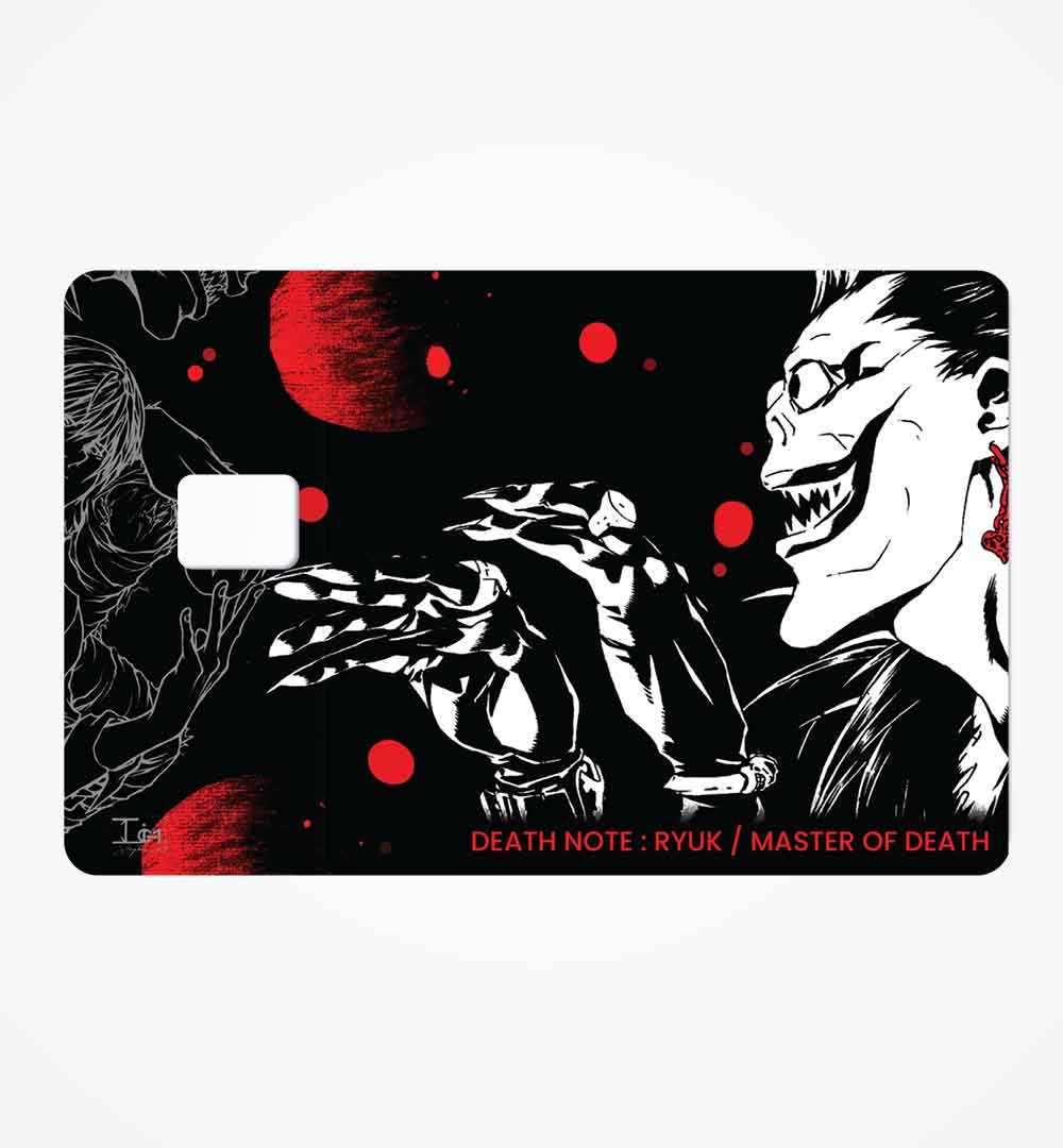 Ryuk, master of death credit card skin | STICK IT UP