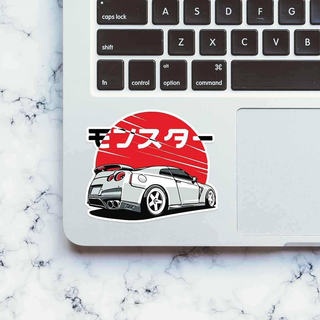 Monster Car sticker | STICK IT UP