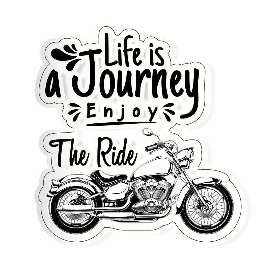 Enjoy the Ride Sticker | STICK IT UP