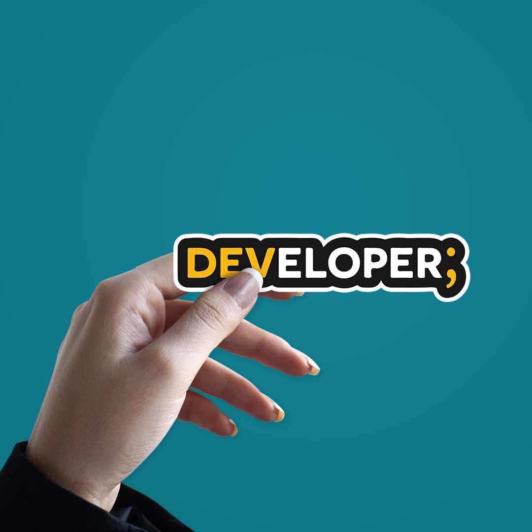 Developer; Sticker | STICK IT UP