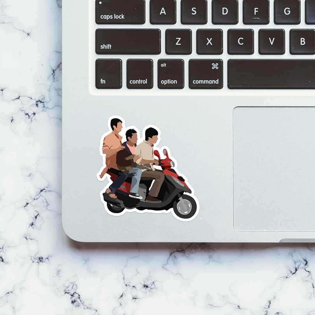 3 Idiots Sticker | STICK IT UP