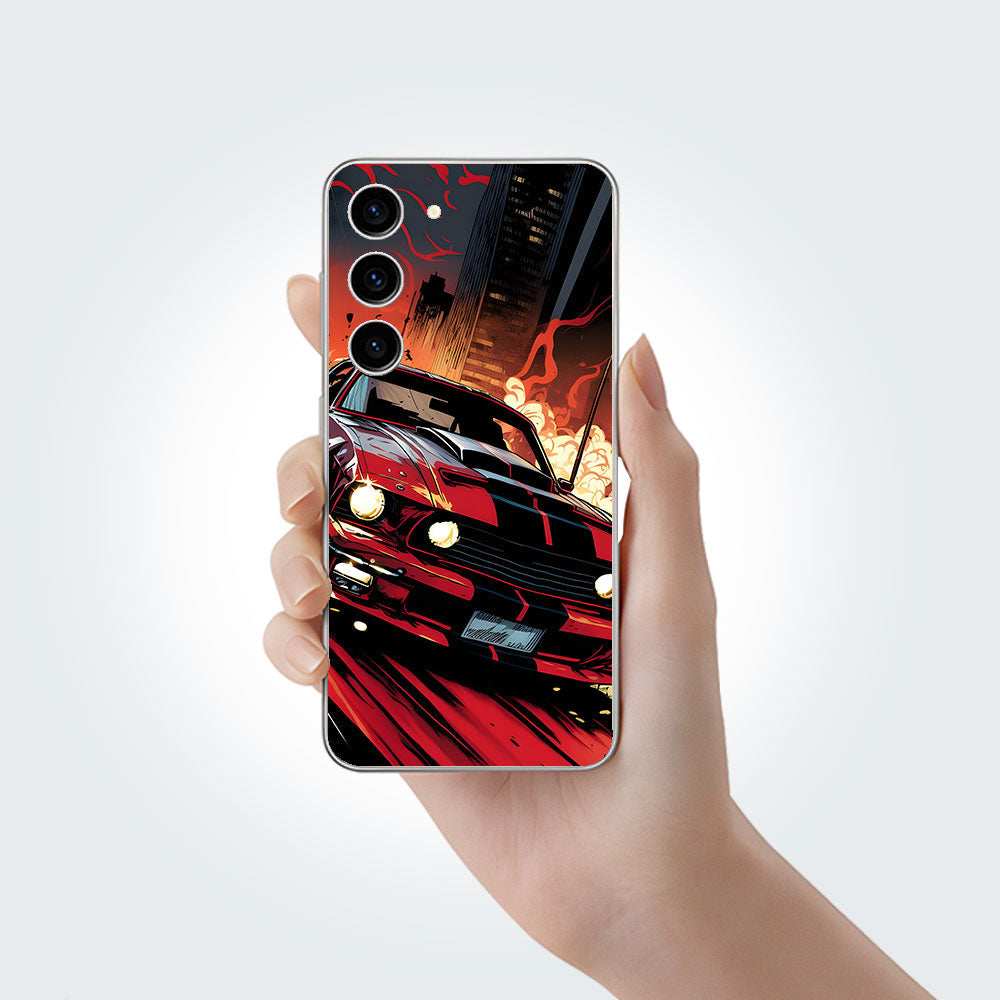 Red Mustang Phone Skins