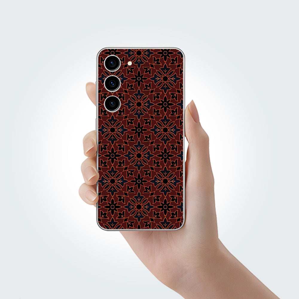 Ajrakh Block Print 1 Phone Skins