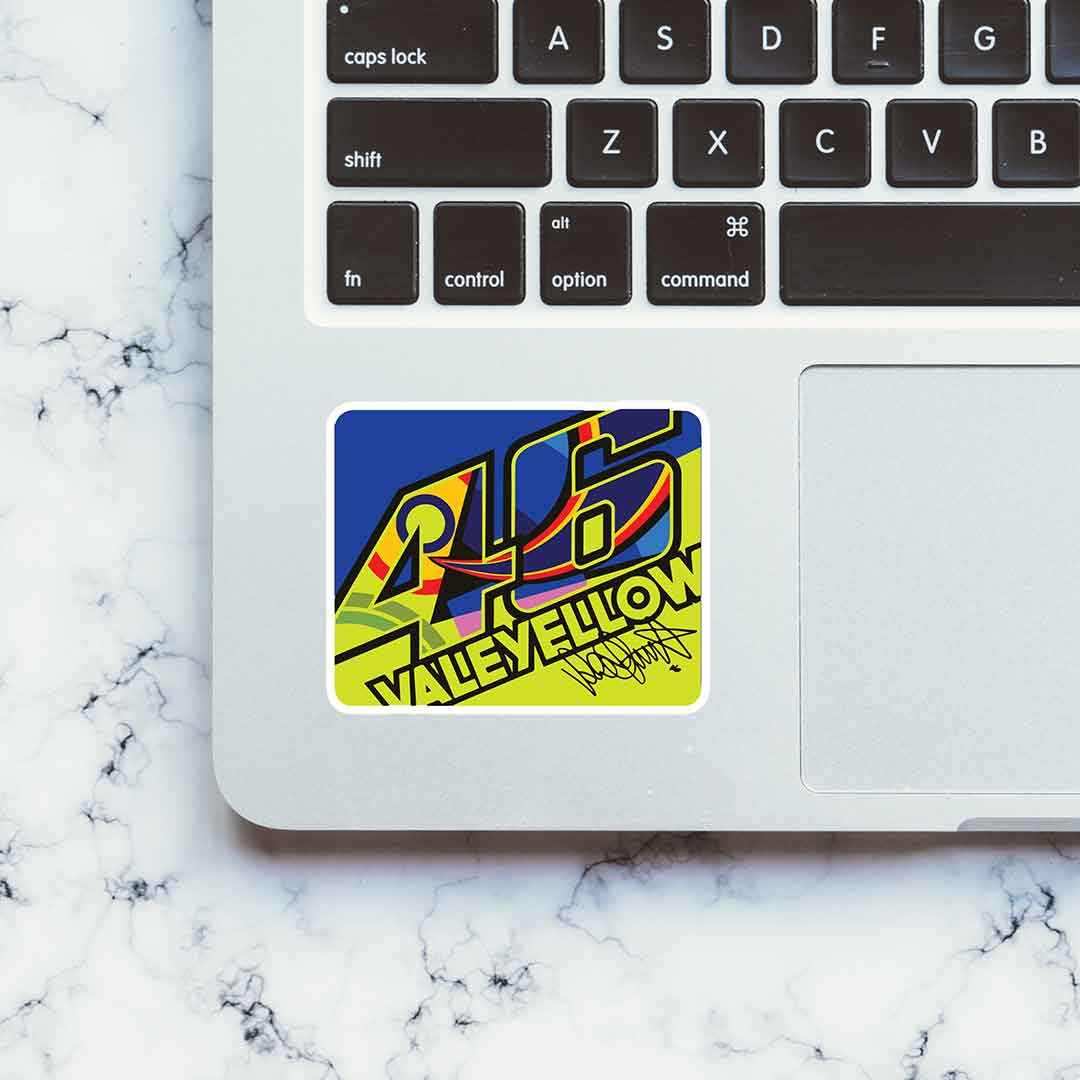 46 Valeyellow Sticker - STICK IT UP