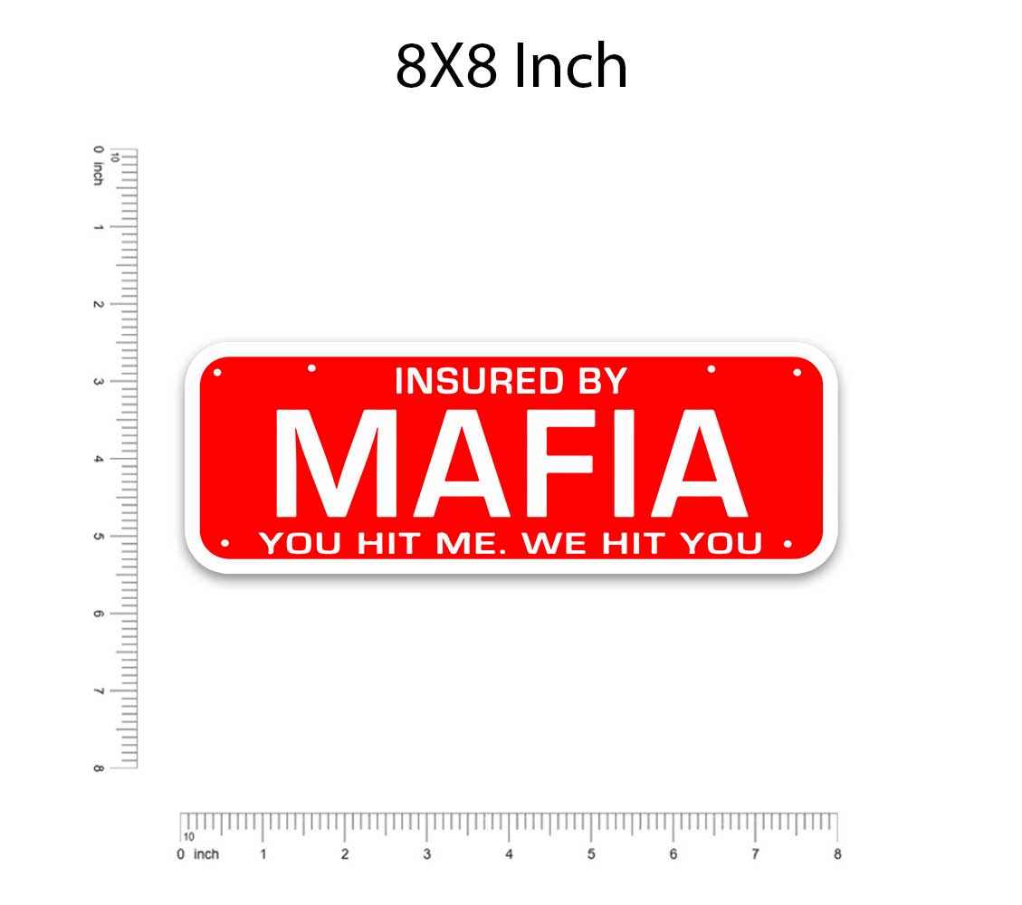 Mafia Bumper Sticker | STICK IT UP