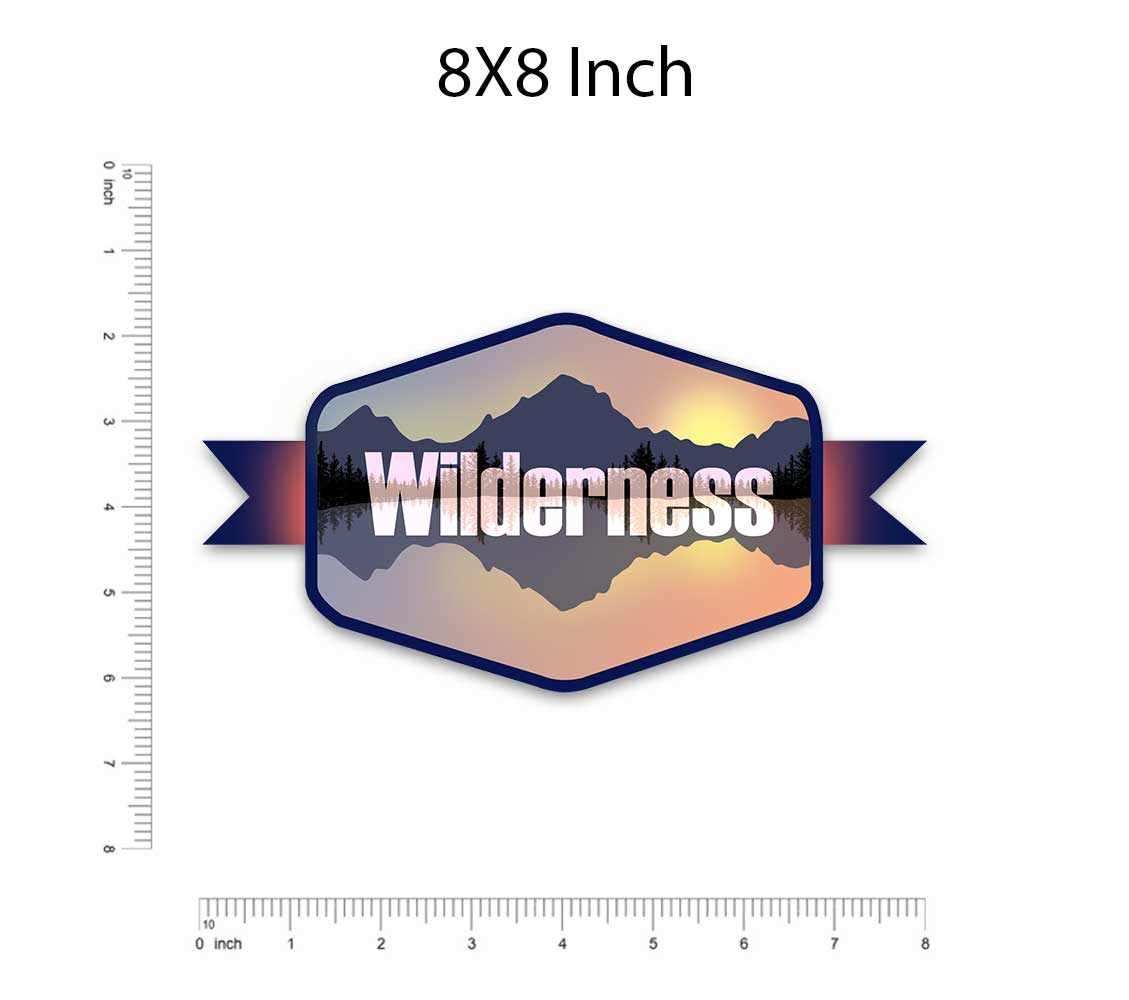 Wilderness Bumper Sticker | STICK IT UP