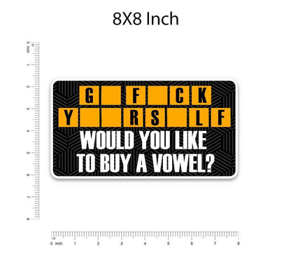 G_ F__k Y__R S_LF Bumper Sticker | STICK IT UP