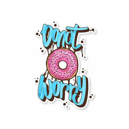 DONUT Worry Sticker | STICK IT UP