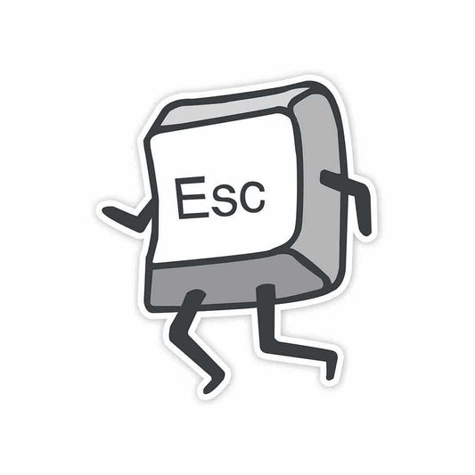 ESC key Sticker | STICK IT UP