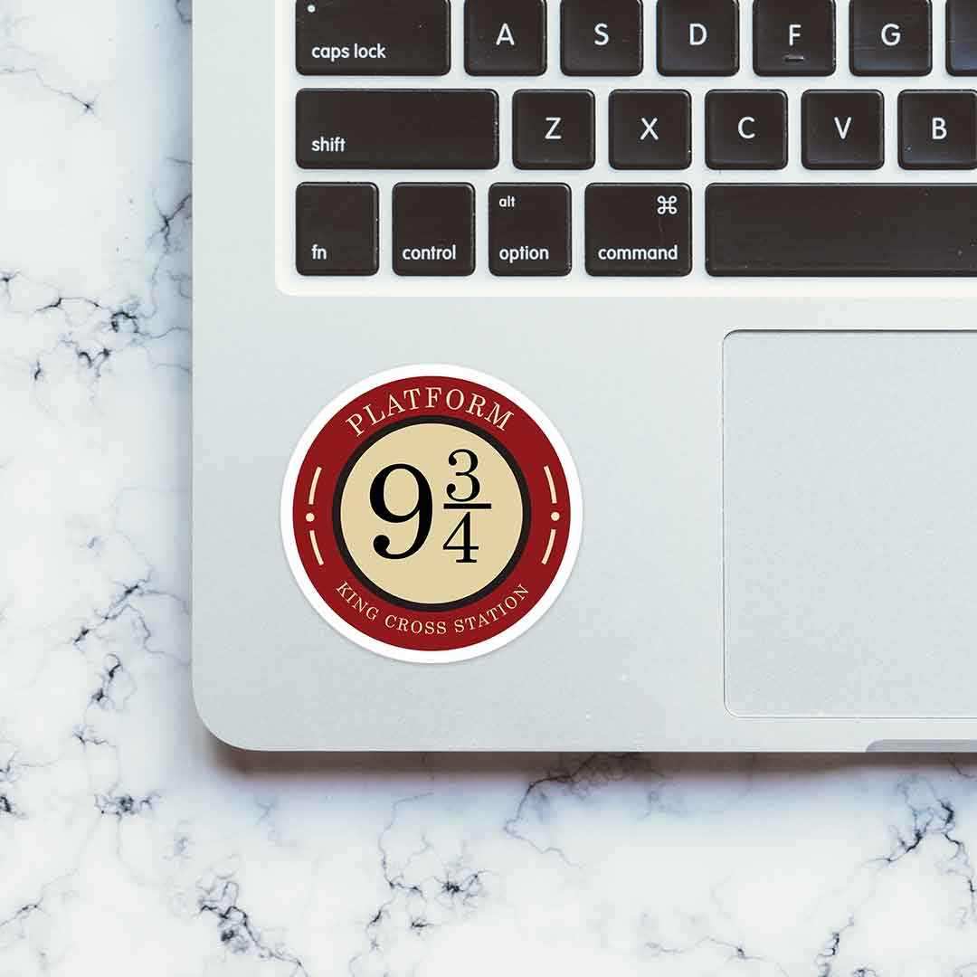 Platform Nine and Three-Quarters Sticker | STICK IT UP