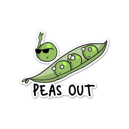 PEAS out Sticker | STICK IT UP