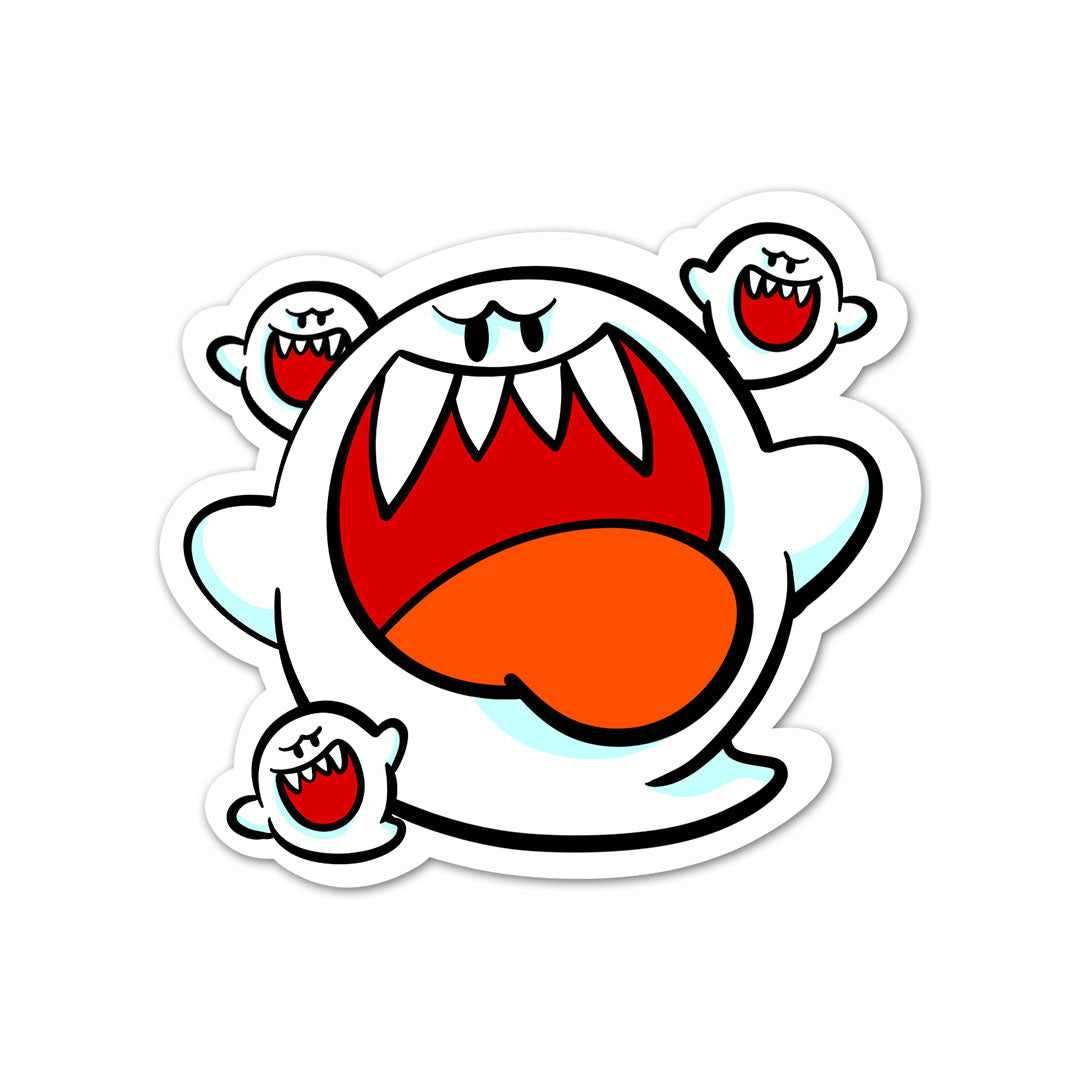 Annoying Ghost Sticker | STICK IT UP