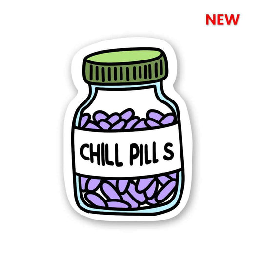 Chill Pill Sticker | STICK IT UP