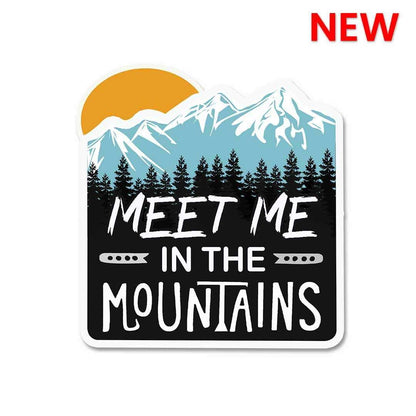 Meet Me In The Mountains Sticker | STICK IT UP