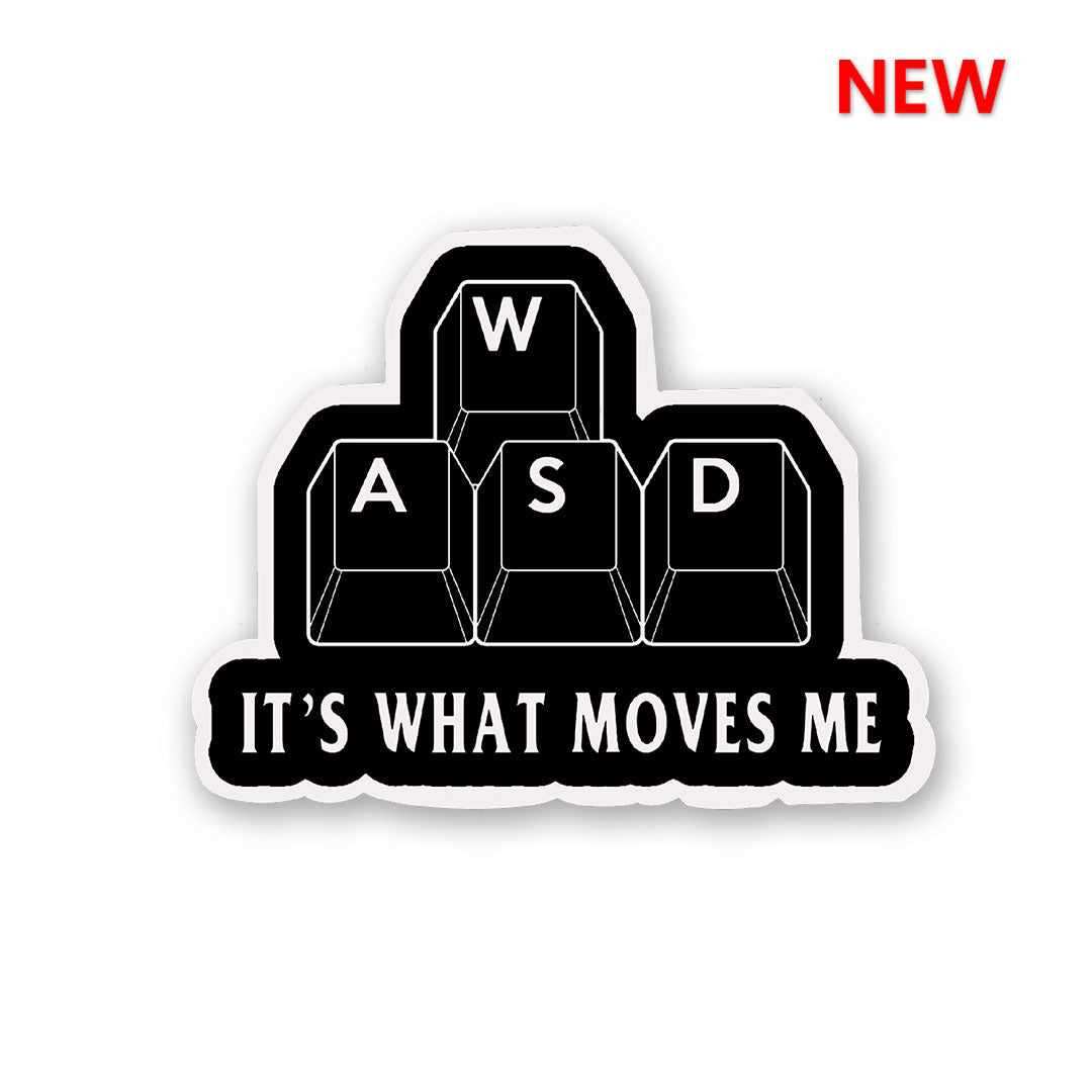 WASD Sticker | STICK IT UP