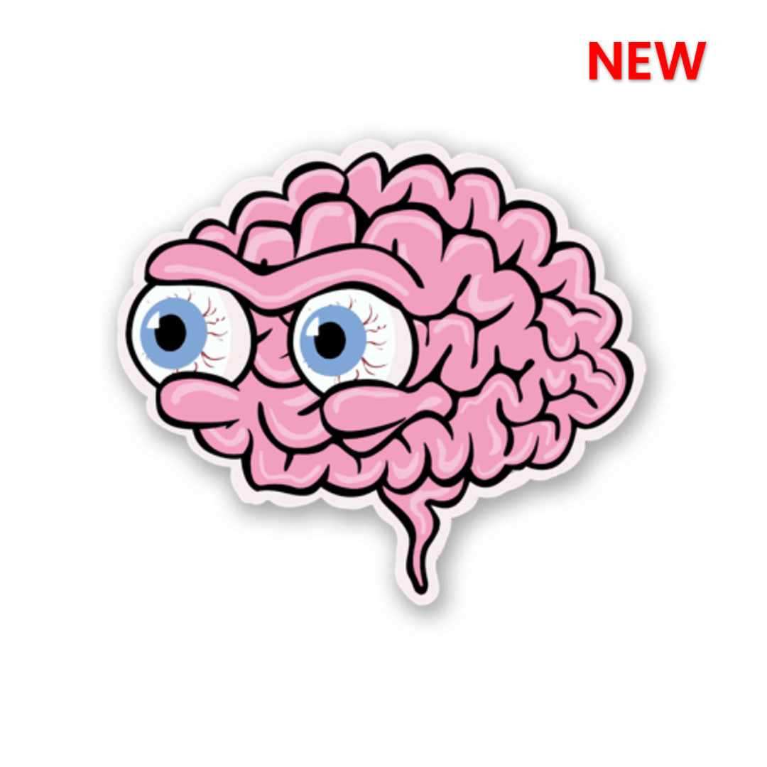 Brain Blowout Sticker | STICK IT UP