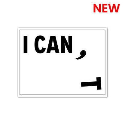 CAN I? Sticker | STICK IT UP