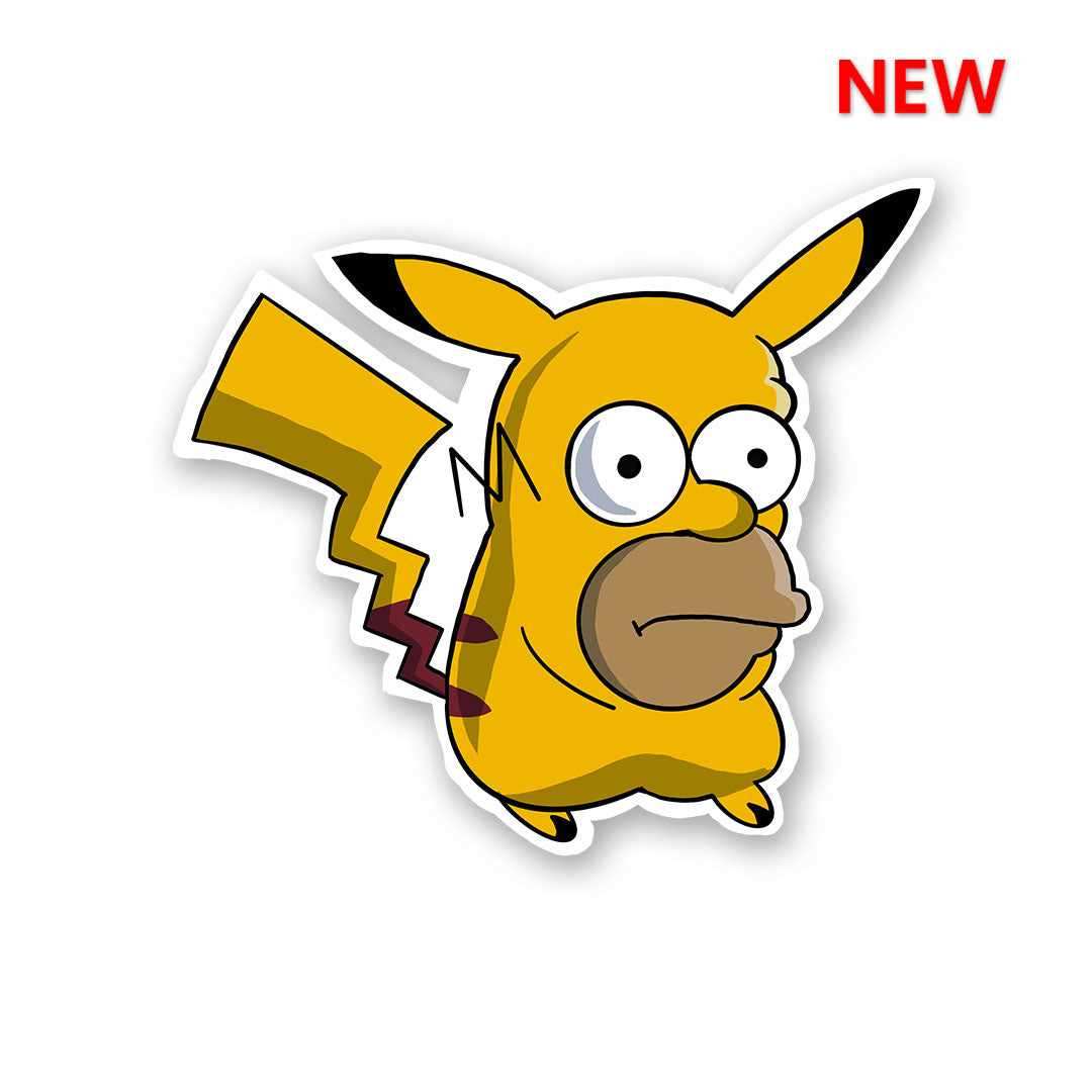 Pikachu simpsons Sticker | STICK IT UP