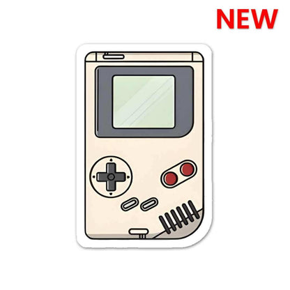 White Gameboy Sticker | STICK IT UP