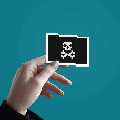 Pirate Hacker Sticker | STICK IT UP