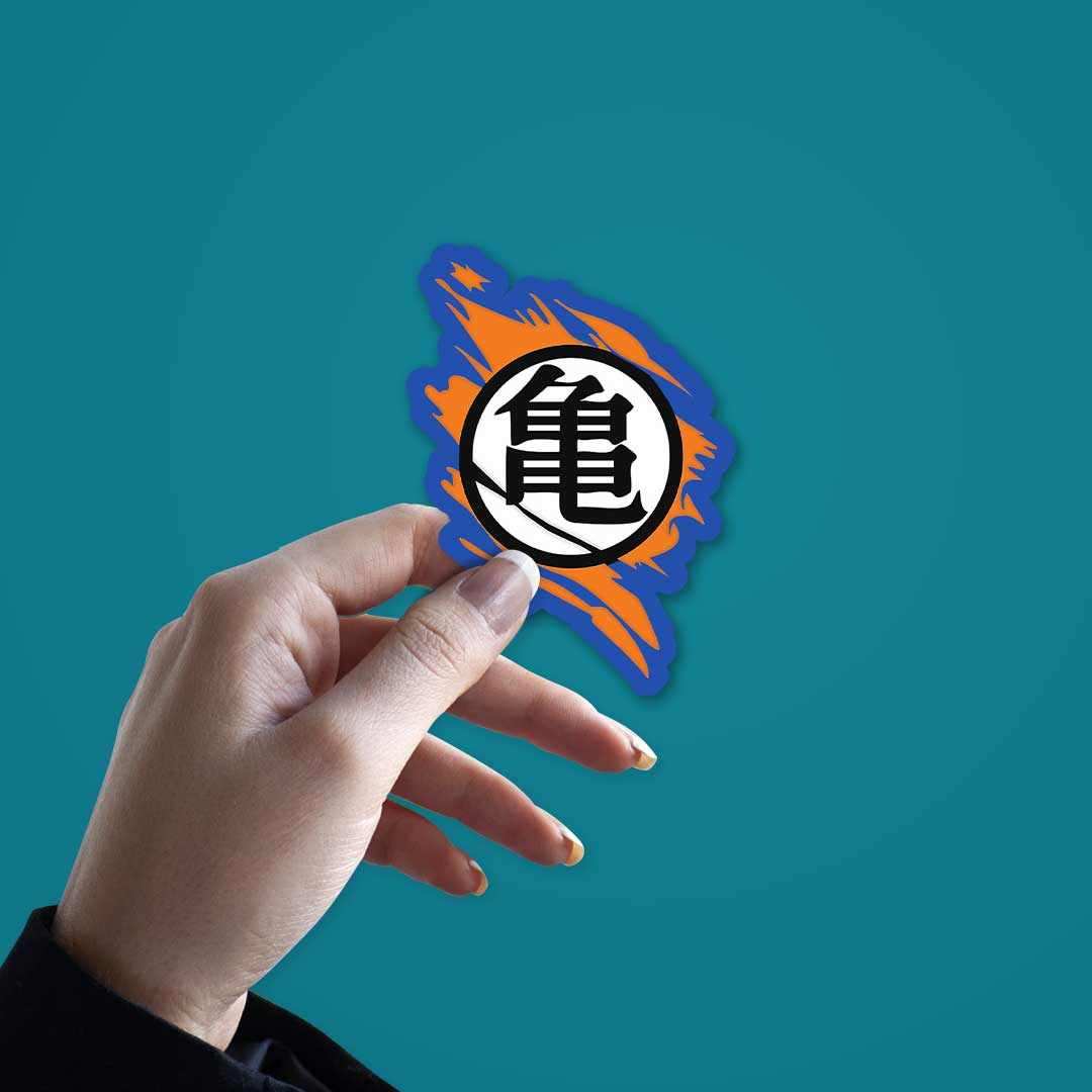 Goku Logo Sticker | STICK IT UP