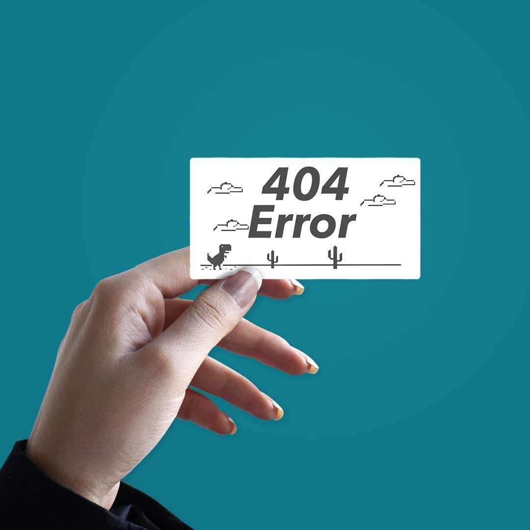 404 Error Sticker | STICK IT UP