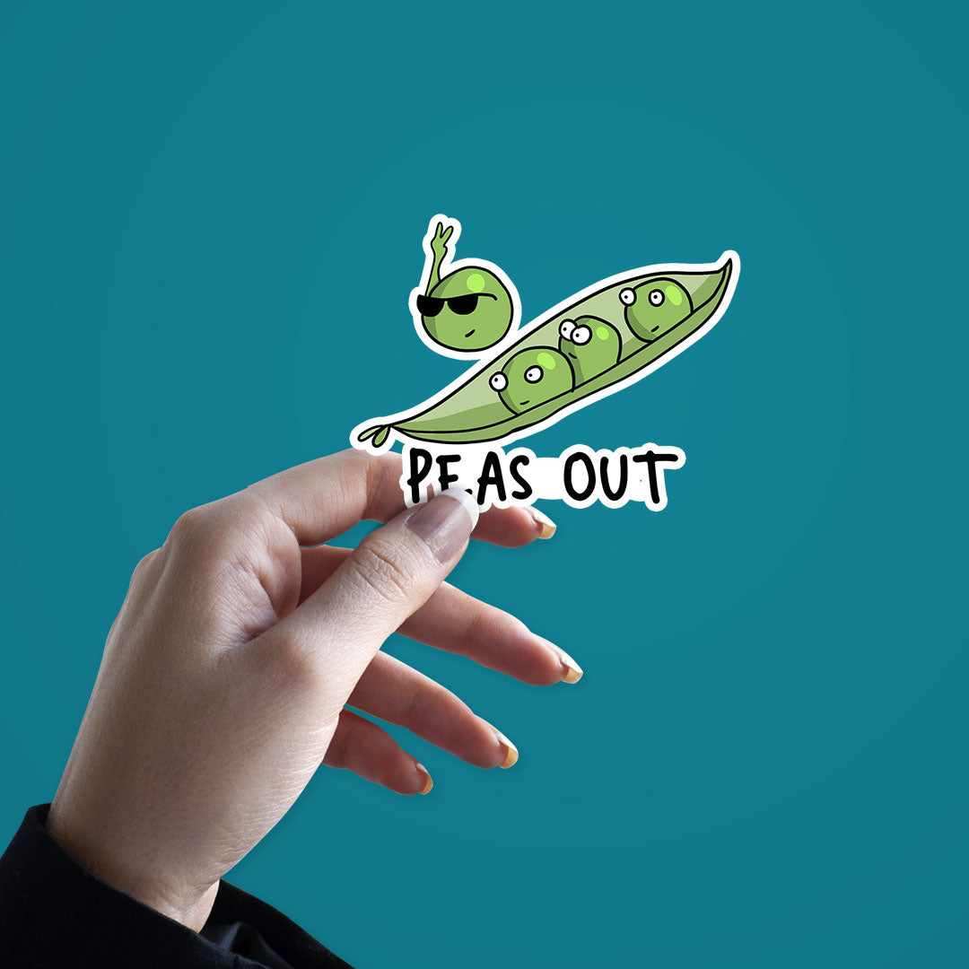 PEAS out Sticker | STICK IT UP