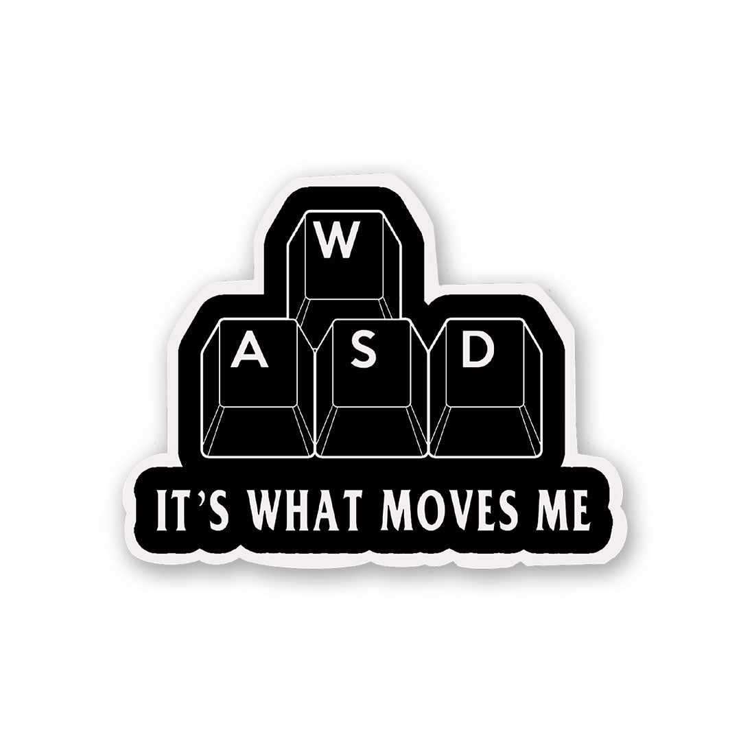 WASD Sticker | STICK IT UP