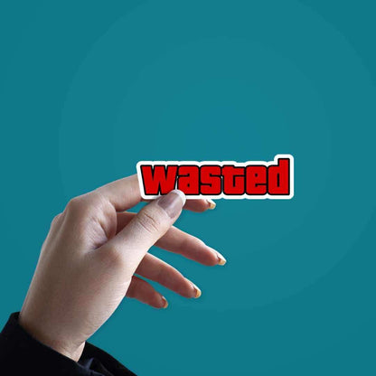 Wasted Sticker | STICK IT UP