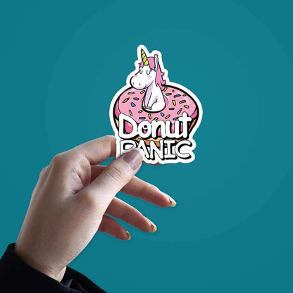 DONUT Panic Sticker | STICK IT UP