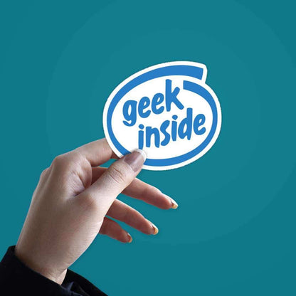 Geek inside Sticker | STICK IT UP