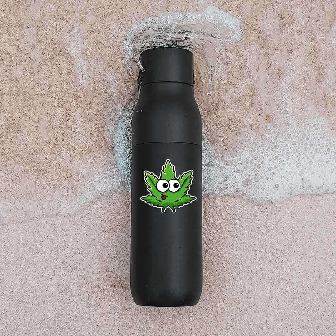 Cute Weed Sticker | STICK IT UP