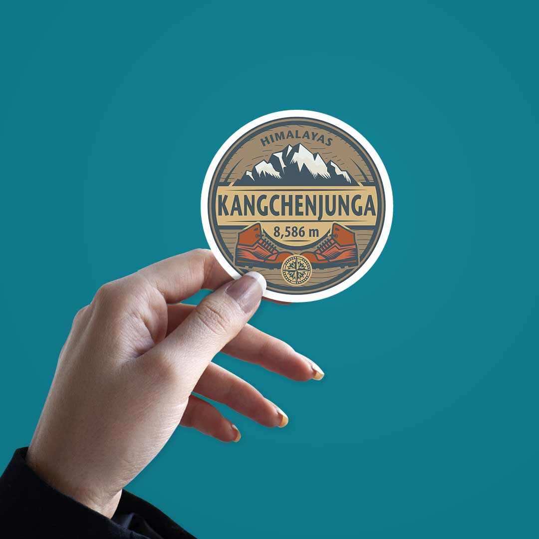 Kangchenjunga Sticker | STICK IT UP