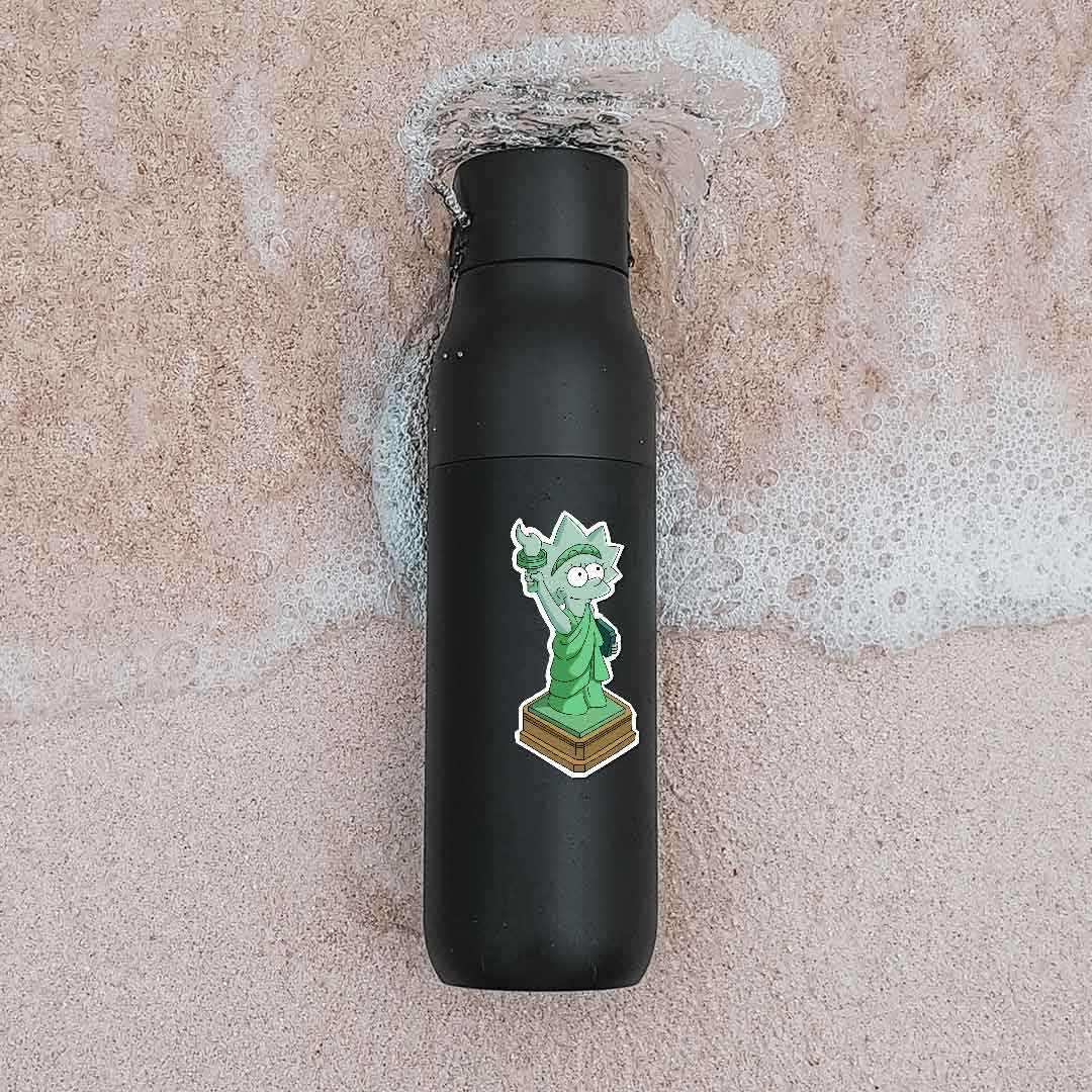 Statue in green Sticker | STICK IT UP