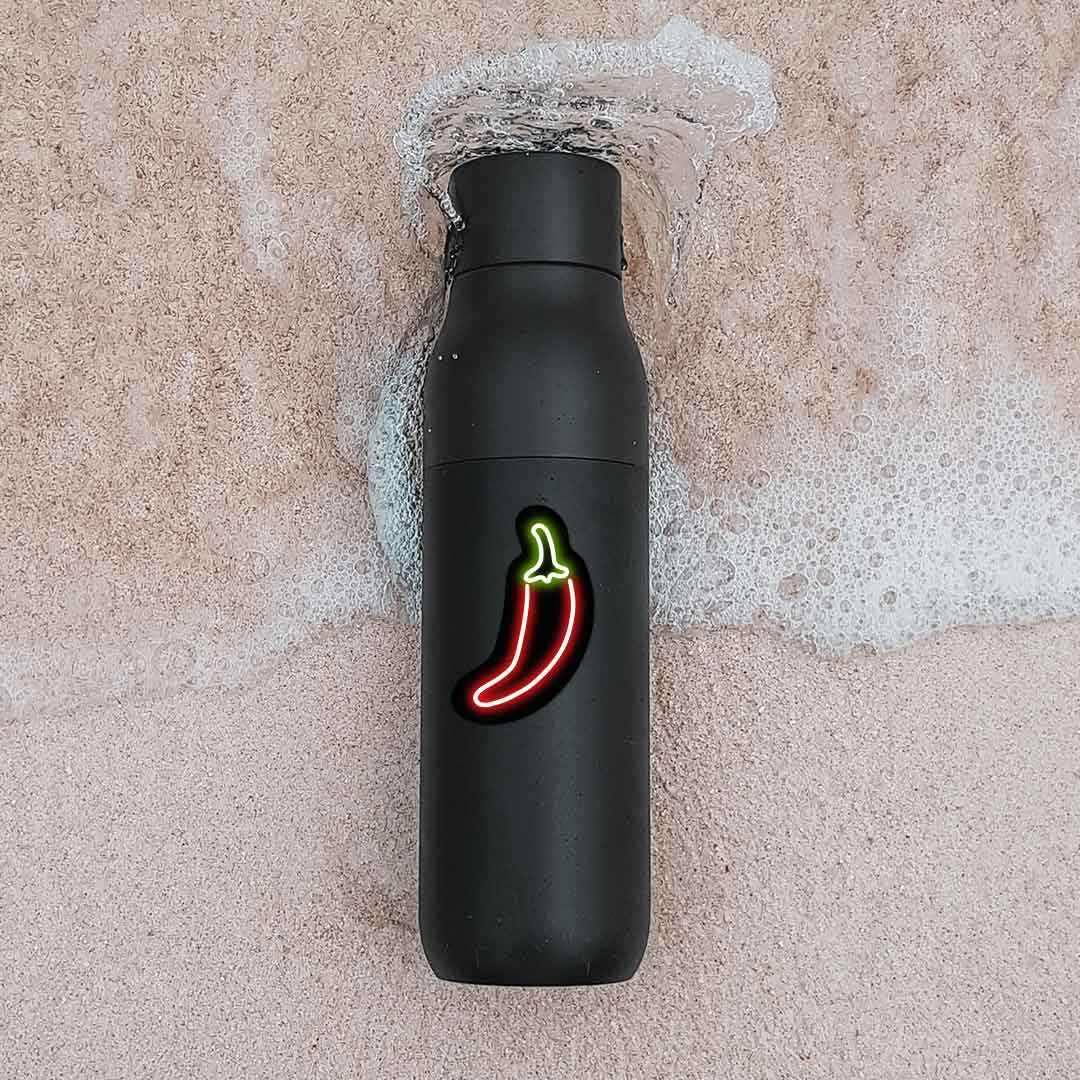 Neon Mirchi Sticker | STICK IT UP