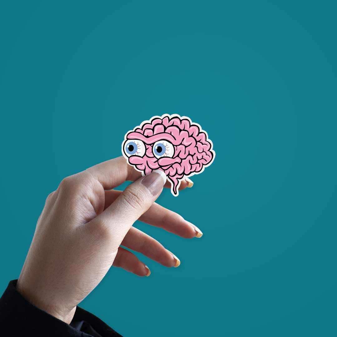 Brain Blowout Sticker | STICK IT UP