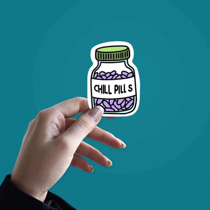 Chill Pill Sticker | STICK IT UP