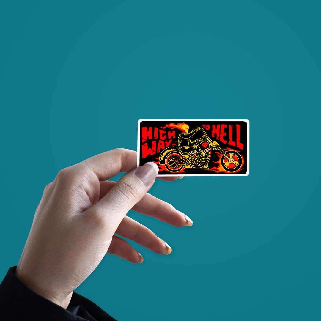 Highway to Hell Sticker | STICK IT UP