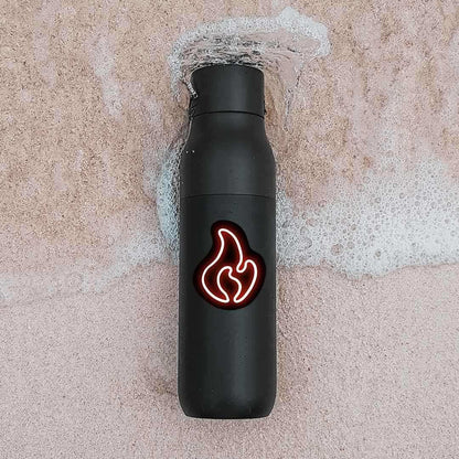 Neon Fire Sticker | STICK IT UP