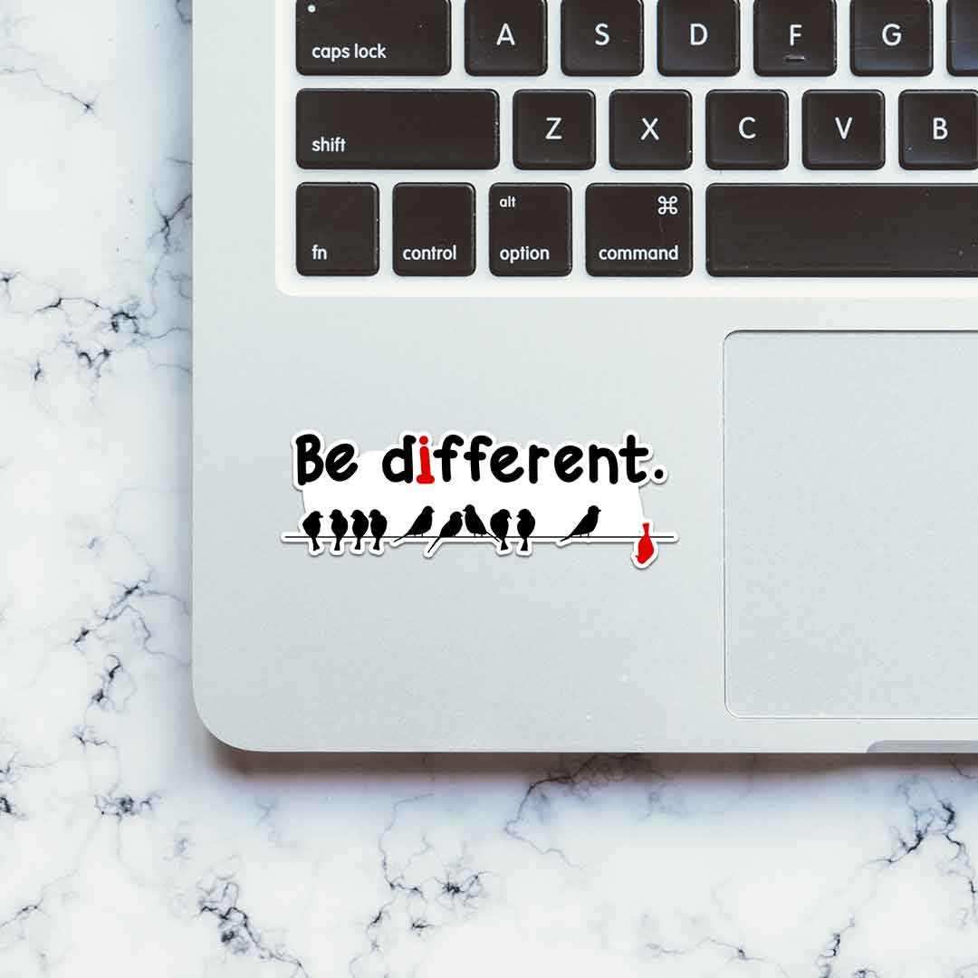 Be Different Sticker | STICK IT UP