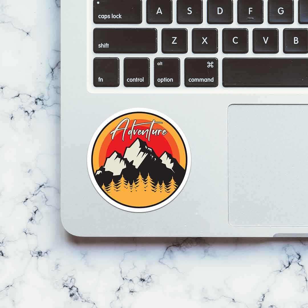 Adventure - Mountains Sticker | STICK IT UP