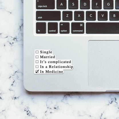 In Medicine Sticker | STICK IT UP